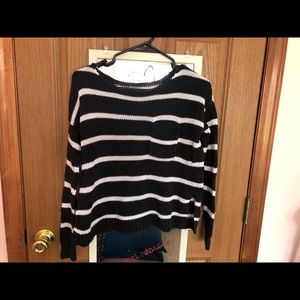 American Eagle Striped Knit Sweater